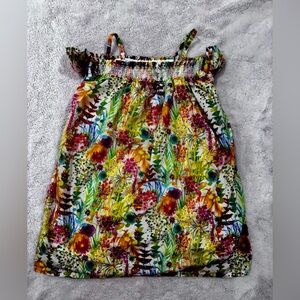 Janie and Jack Multicolor Floral Dress